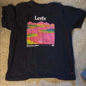 Levi's Black Graphic T-Shirt